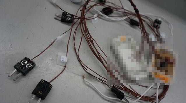 所有的感温线上都有编号以便识别。。。。。