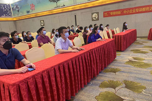 美高梅集团4688am助力“专精特新”惠企政策宣讲会（丽城。。。。。。