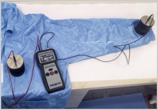 防静电衣防静电检测